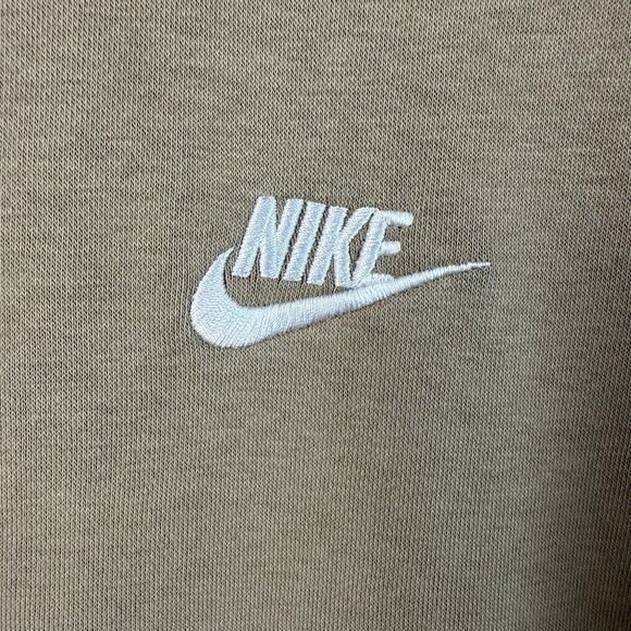 Nike Men's Tan Quarter Zip Pullover Sweatshirt XXL - Picture 2 of 4